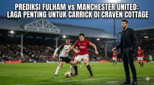 simulasi ai Fulham vs Manchester United